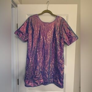 Sequence T shirt dress